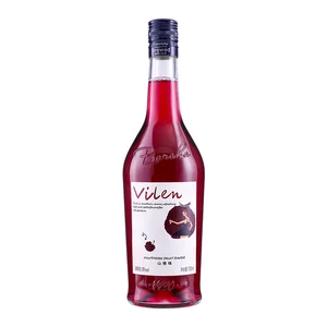 Cross-Border Trade 700ml 8% ABV Smooth Fruity Hawthorn Flavor Liqueur 12 Bottles for Hotels & Banquets Liquor Wholesale Supplier