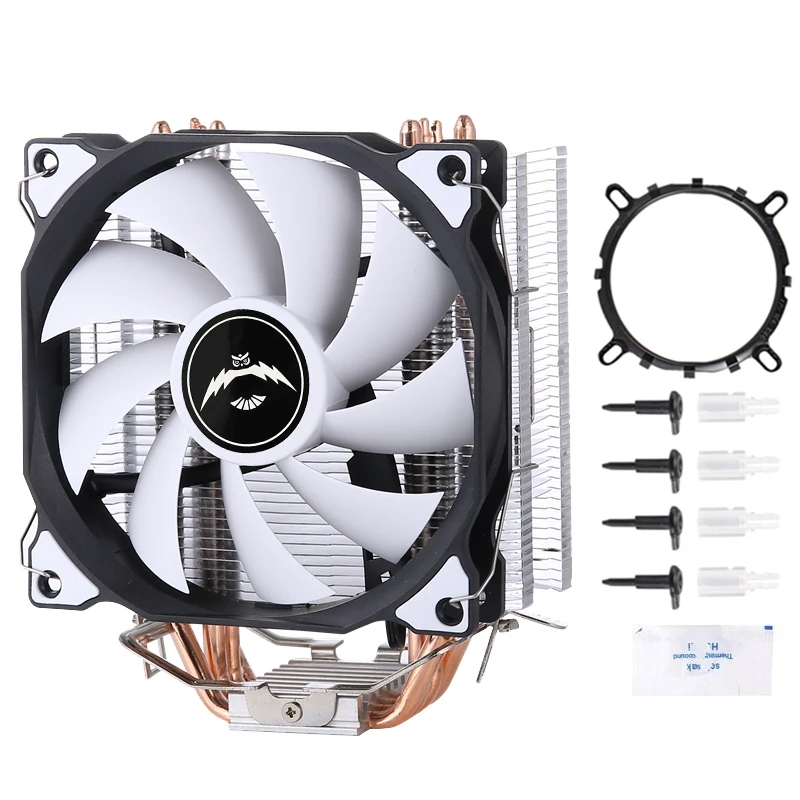 Qiuzaim 12CM Fan CPU Cooler - Efficient & Quiet Performance