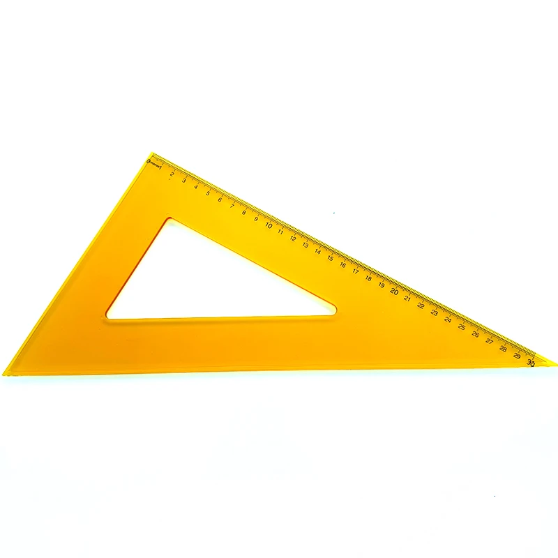 Triangle Ruler Square Set 30/60 and 45/90 Degrees 2-Piece Set for Rulers Category