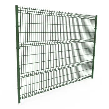 Galvanized 3D Welded Wire Fence /Curvy Welded Wire Mesh Fence with Bending/Home Outdoor Decorative 3D Curved Welded Fence
