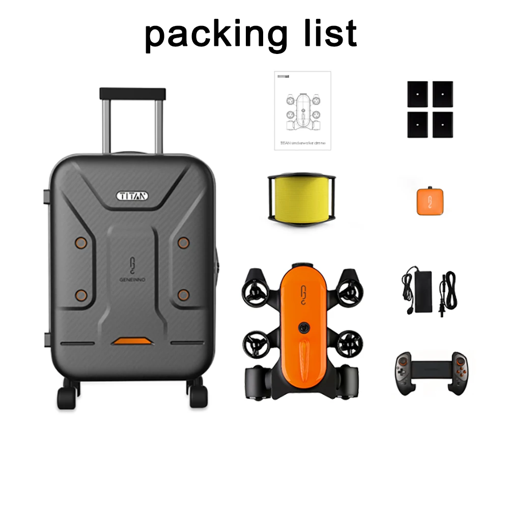 Подводный Дрон Camoro 150 м с 4K UHD экшн-камерой RC ROV подводный робот в режиме реального времени для записи рыбалки