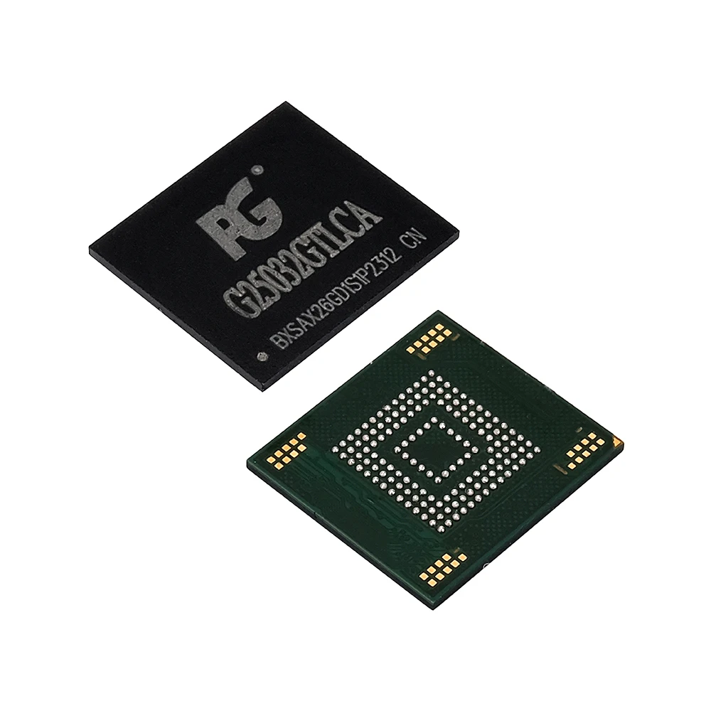 EMMC Memory IC Flash Memory Chip with High Read Speed 330MB/s High Write Speed 240MB/s and Compact 11.5x13x0.8mm Dimensions