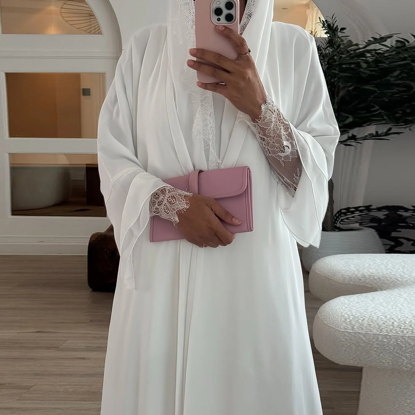 chinese dress ladies Muslim Abaya Dress for Womens Casual Loose Front Pleated Maxi Dresses Solid  Color Flowy Robe Prayer Clothing at Amazon Women's Clothing store