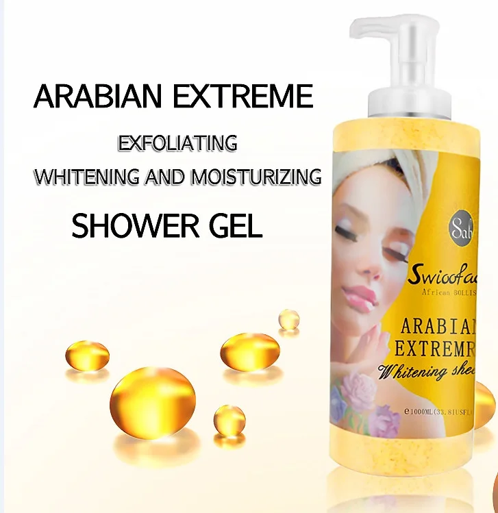 
Частная этикетка Отшелушивающий гель для душа 1000 мл для мужчин и женщин 