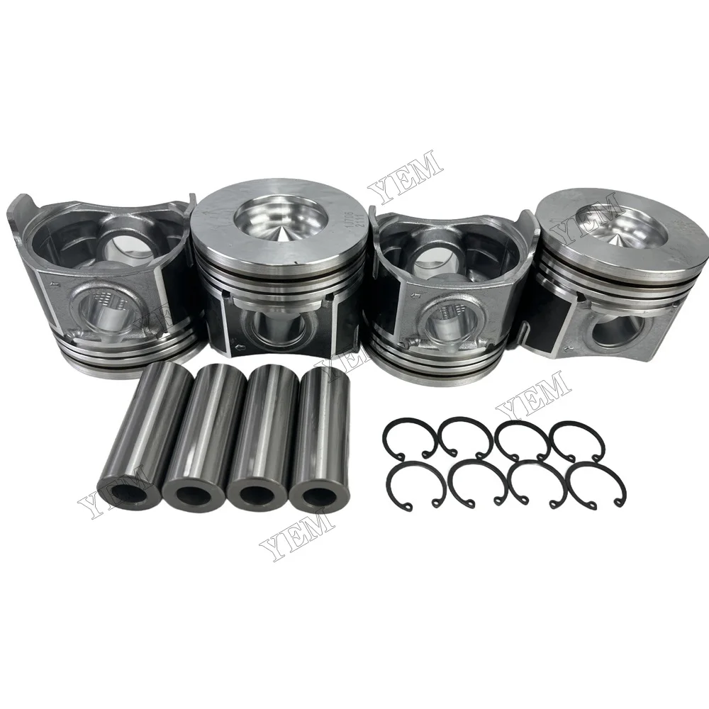 Piston 1J706-21110 Fit for Kubota V2607 Engine