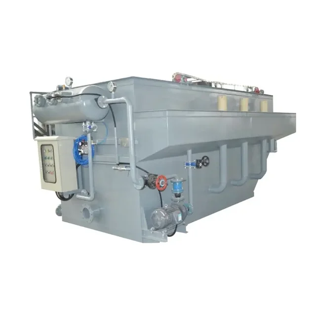 Oily Water Recycling System Dissolved Air Flotation Sludge Dewatering Machine for Wastewater Treatment