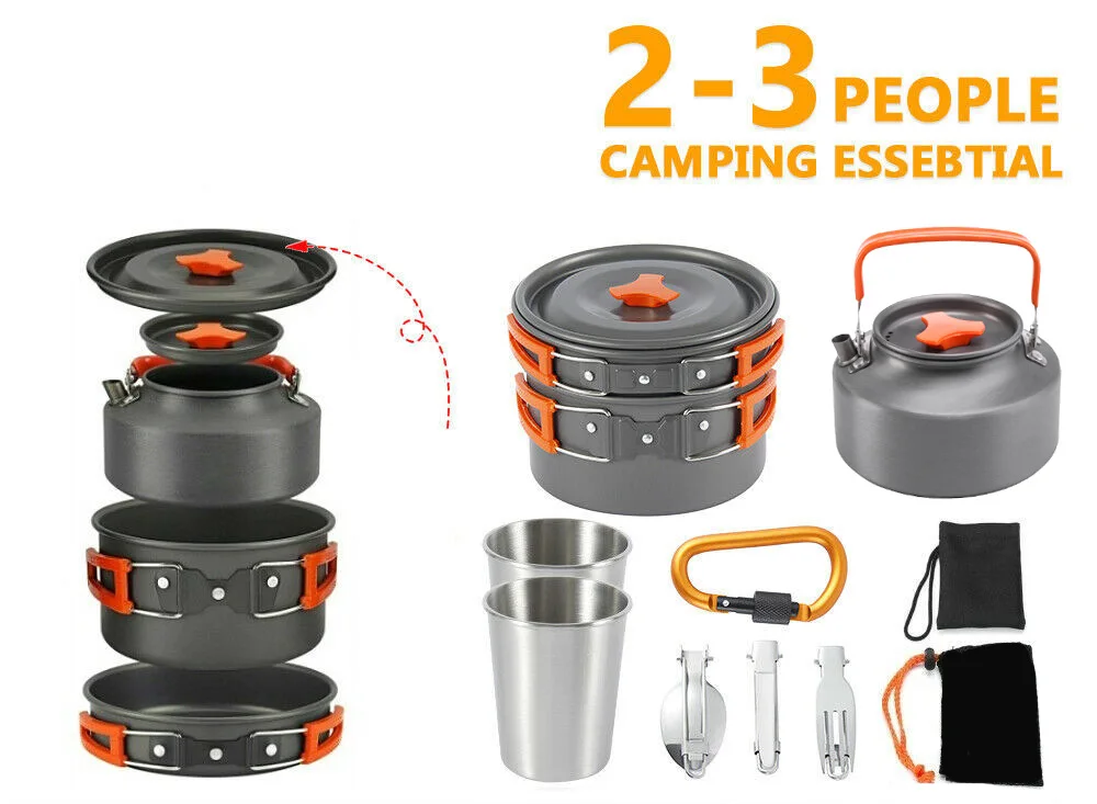 Factory Price Hot Sale 23 Person Oem Camping Kitchen Equipment