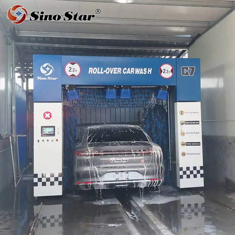 Rollover Car Wash Hydraulic With Stainless Steel Material With 22kw Air Dry System Buy Rollover Car Wash Hydraulic Car Washing Machine Roll Over Car Wash Machine Product On Alibaba Com