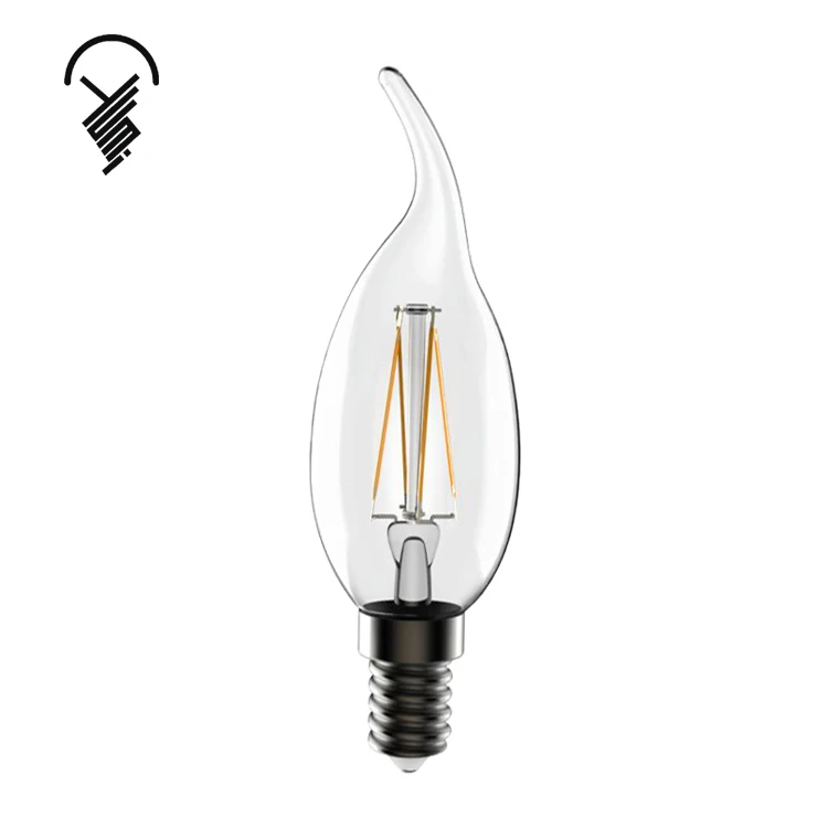 Hot Sale Decorative Led Light Bulb E14 Led Filament Bulb 4w - Buy Led Filament Bulb,Led Filament,Led Bulb Product on