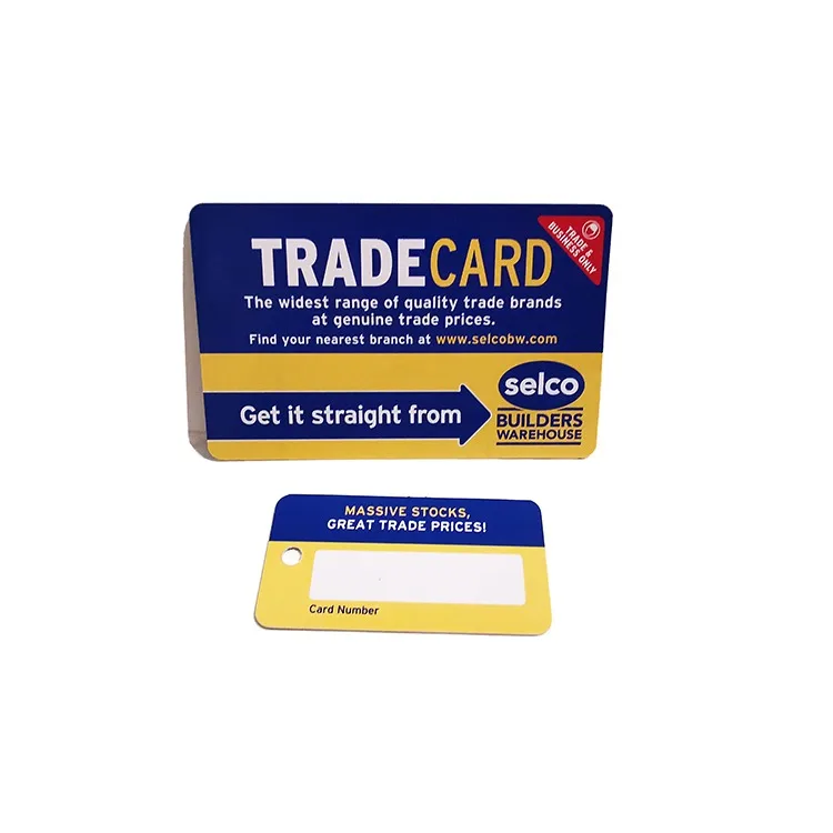 Mini Non-Standard Combo Card Magnetic Stripe Loyalty Key Tag with NFC & RFID Interface for Supermarkets Malls Paper Material
