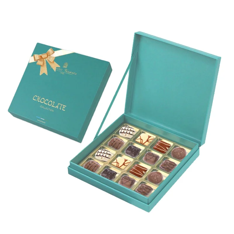 Luxury Book-Shaped Chocolate Box - Customizable Gift Packaging