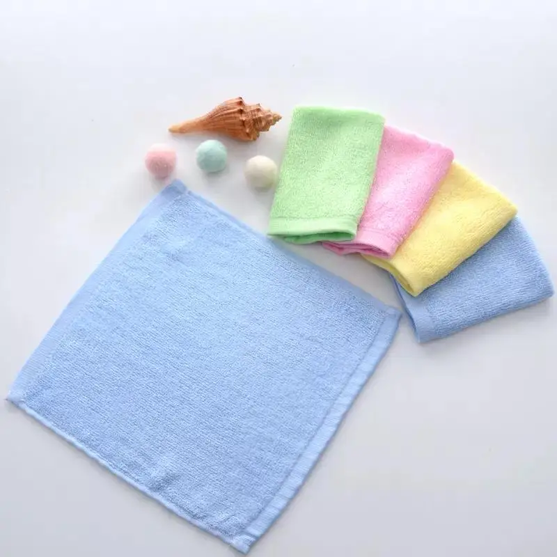 Hot Sale 100 Bamboo Or Bamboo Cotton Blended Washcloths Towel For Baby Or Makeup Usage Super