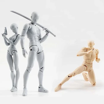 13-15cm Body Kun Body Chan Figures DX Set Pale Orange Color Ver