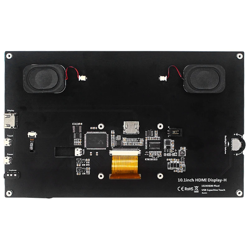 Raspberry Piスクリーン 10.1インチ タッチスクリーン モニター Amazon.co.jp: Waveshare 10.1インチ 静電容量式タッチ