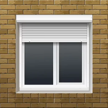 Modern Electric Retractable Roller Shutter Window Automatic Internal Security Aluminium Roller Blind Living Room Kitchen School
