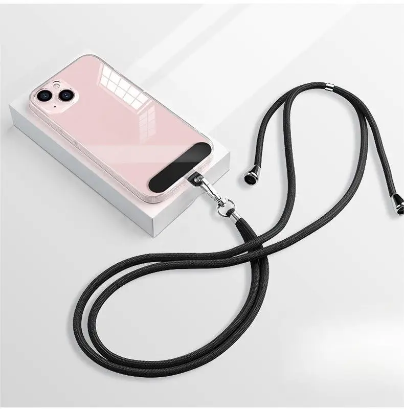 Phone Cover Chain Only For Iphone 15 Plus Pro Max Lanyard Crossbody Case Transparent Myc7122 Laudtec