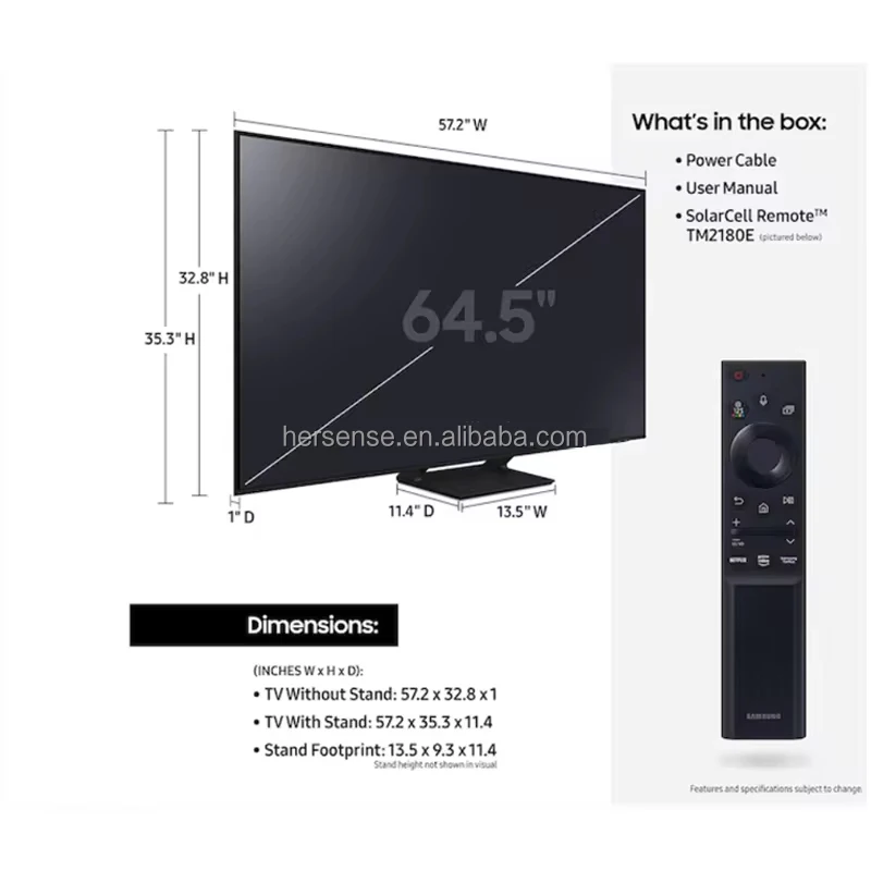 85inch QLED OLED 4k Large Size - Pantaras Smart TV Skyworth 8