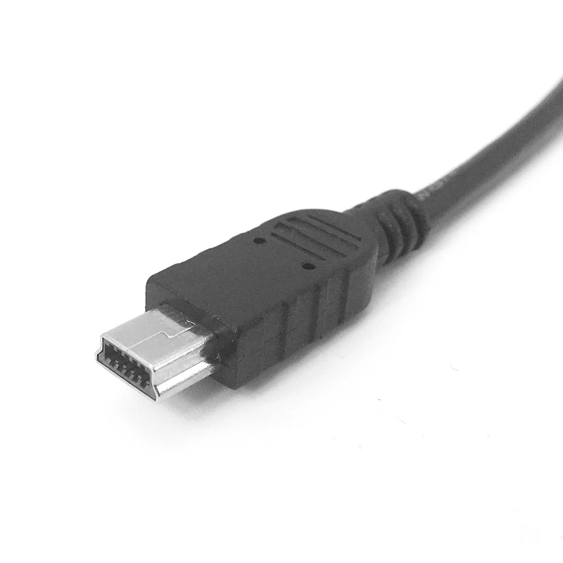 Mini 5V USB 10 Pin Male to Female Extension Cable with Braid Shielding for Data Transfer