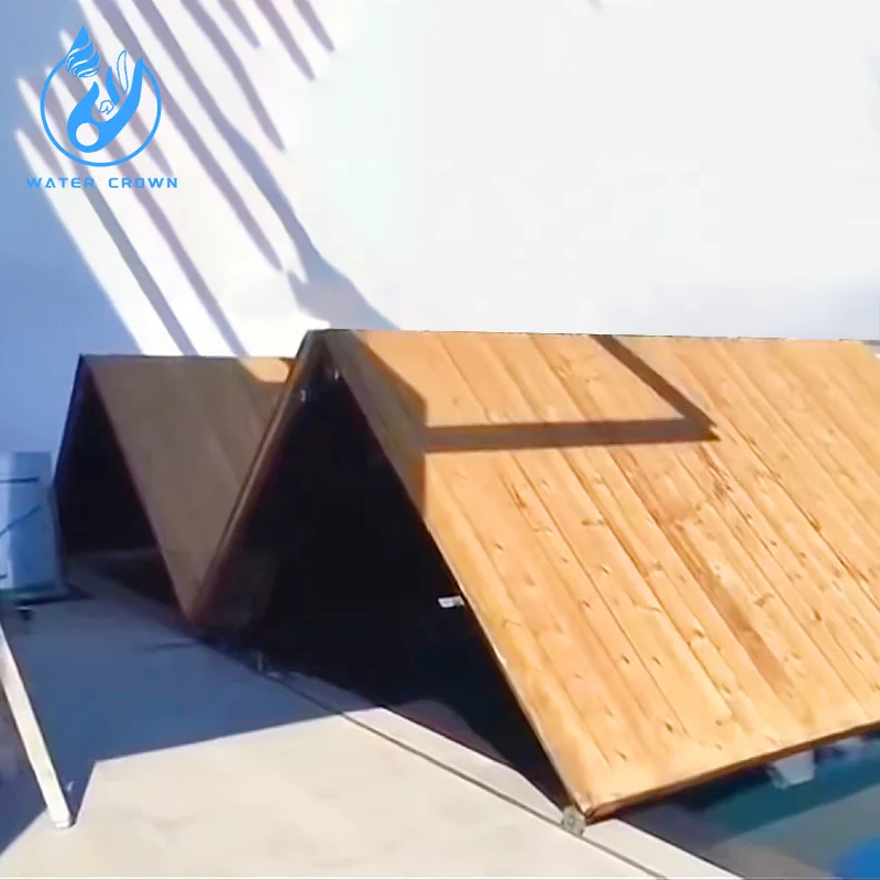 2025 Customize Automatic Folding Cover Pool Deck/pool Enclosure High Quality for Villa Outdoor Swimming Pool Cover