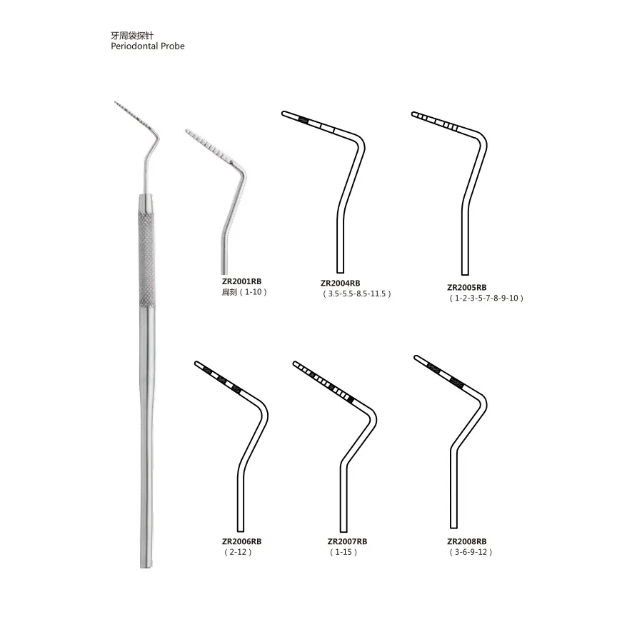 dental Explorers,Periodontal probe with high quality