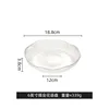6-inch floral statement plate
