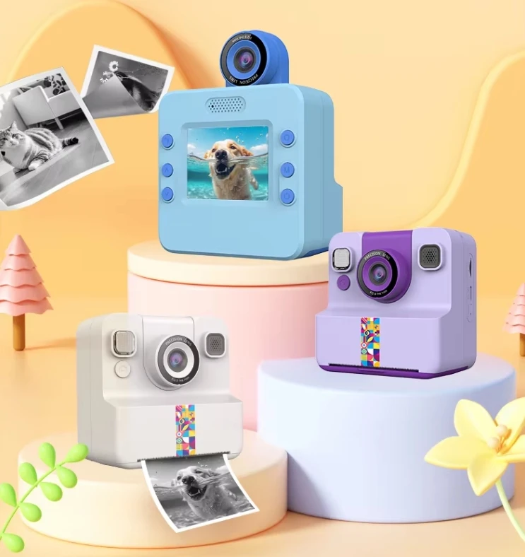 180°Flip Kids Camera Instant Print Christmas Birthday Gifts Girl