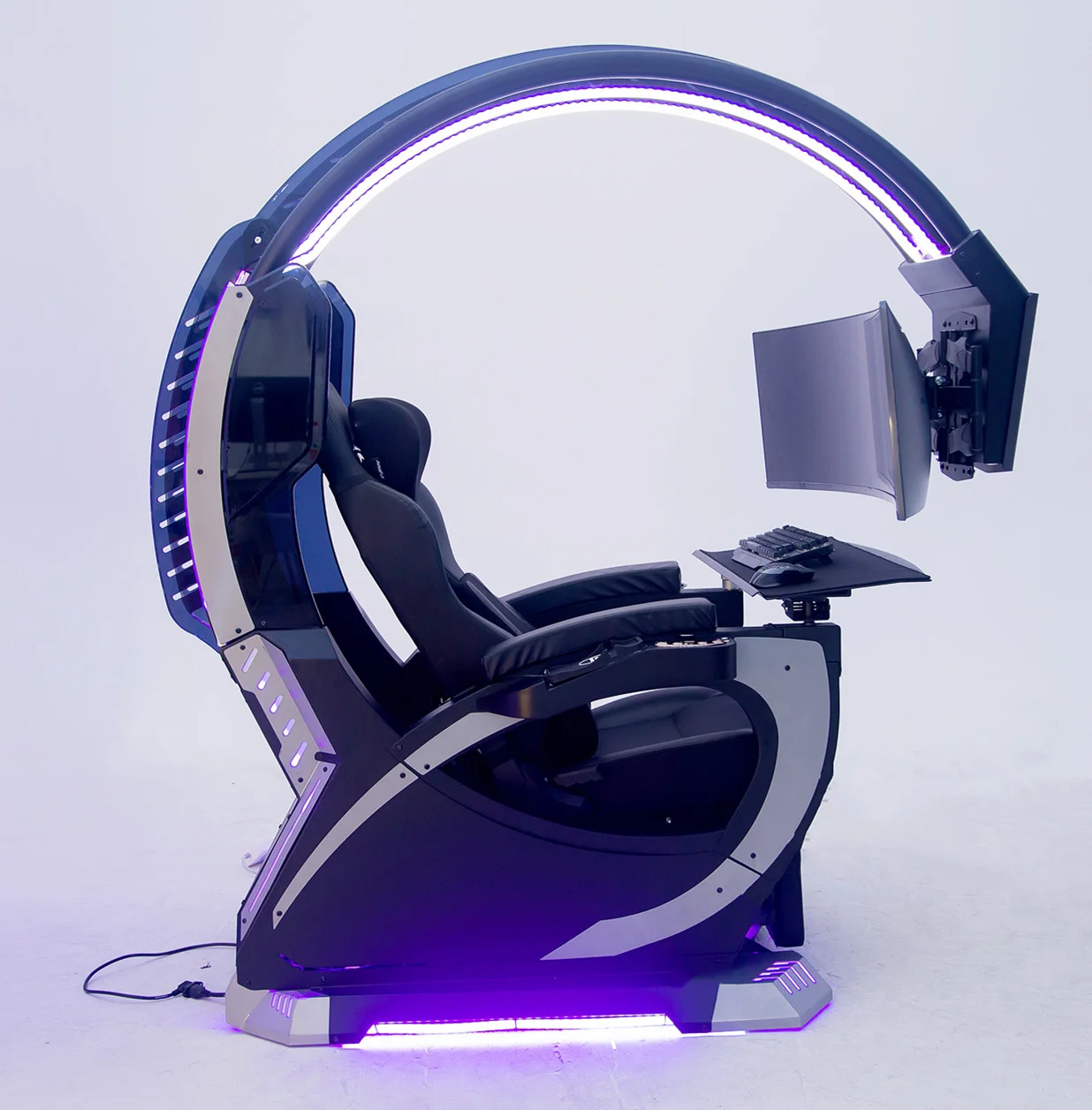 Gravity Workstation Chair Zero Gravity Pc Gaming Chair With Monitors  Ergonomic Gaming Chair Super Dream Pod
