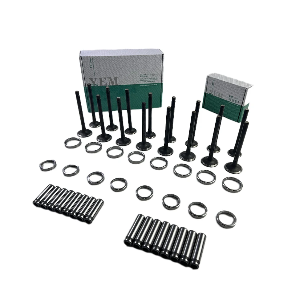 Intake and Exhaust Valve Guide Seat Kit 8DC10 Excavator for Mitsubishi Engine Repair Kit