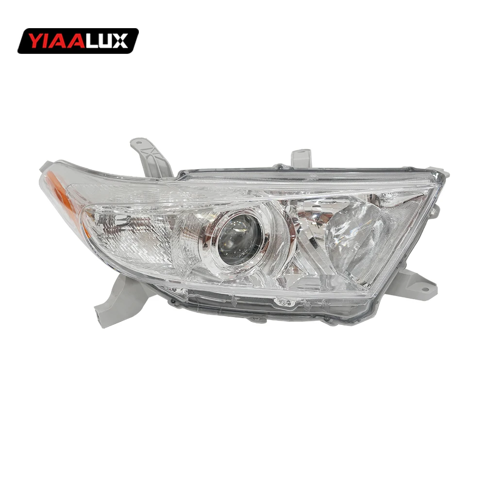 DRL Lamp Auto Work Head Light Car Halogen & Xenon Headlight for Toyota Highlander 2011 2012 2013