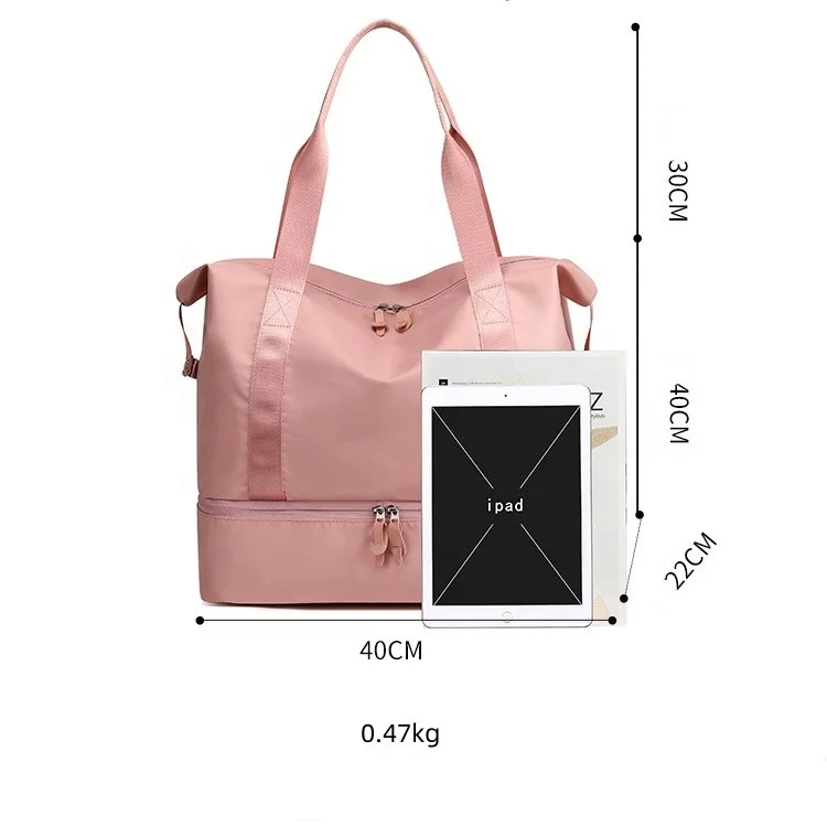 Custom Waterproof Sports Bag Fitness Training Wet Dry Travel Gym Bag