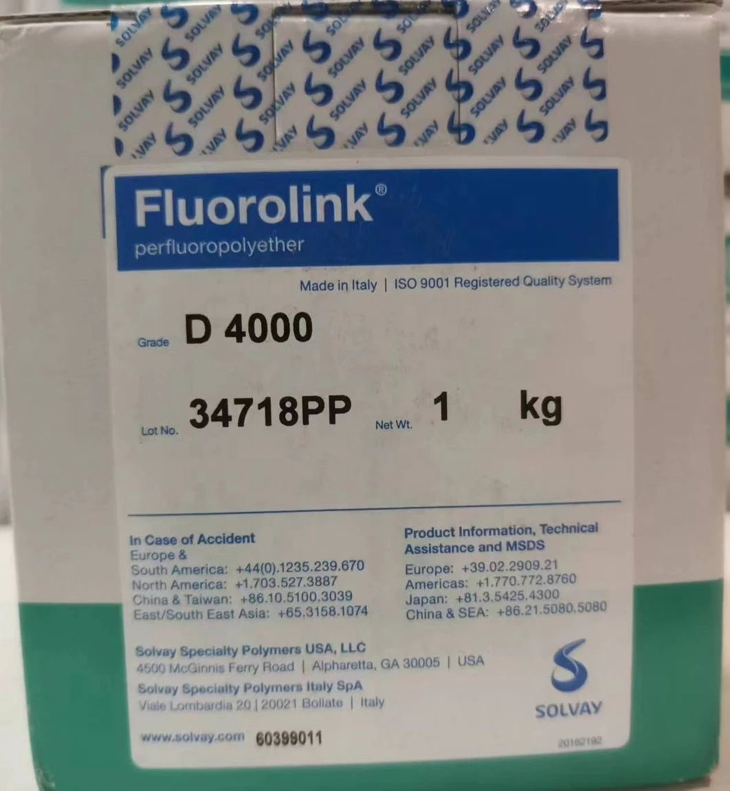 Solvay Fluorolink D4000 PFPE Oil AF Raw Materials