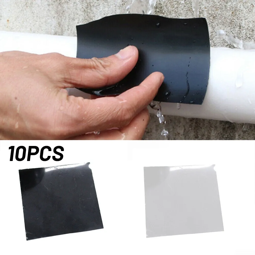 Extra Strong Patches Instant Stop Leak Rubberized 10cmx10cm Super  Water Proof Tape Seam Sealing Tape for Water Leaks