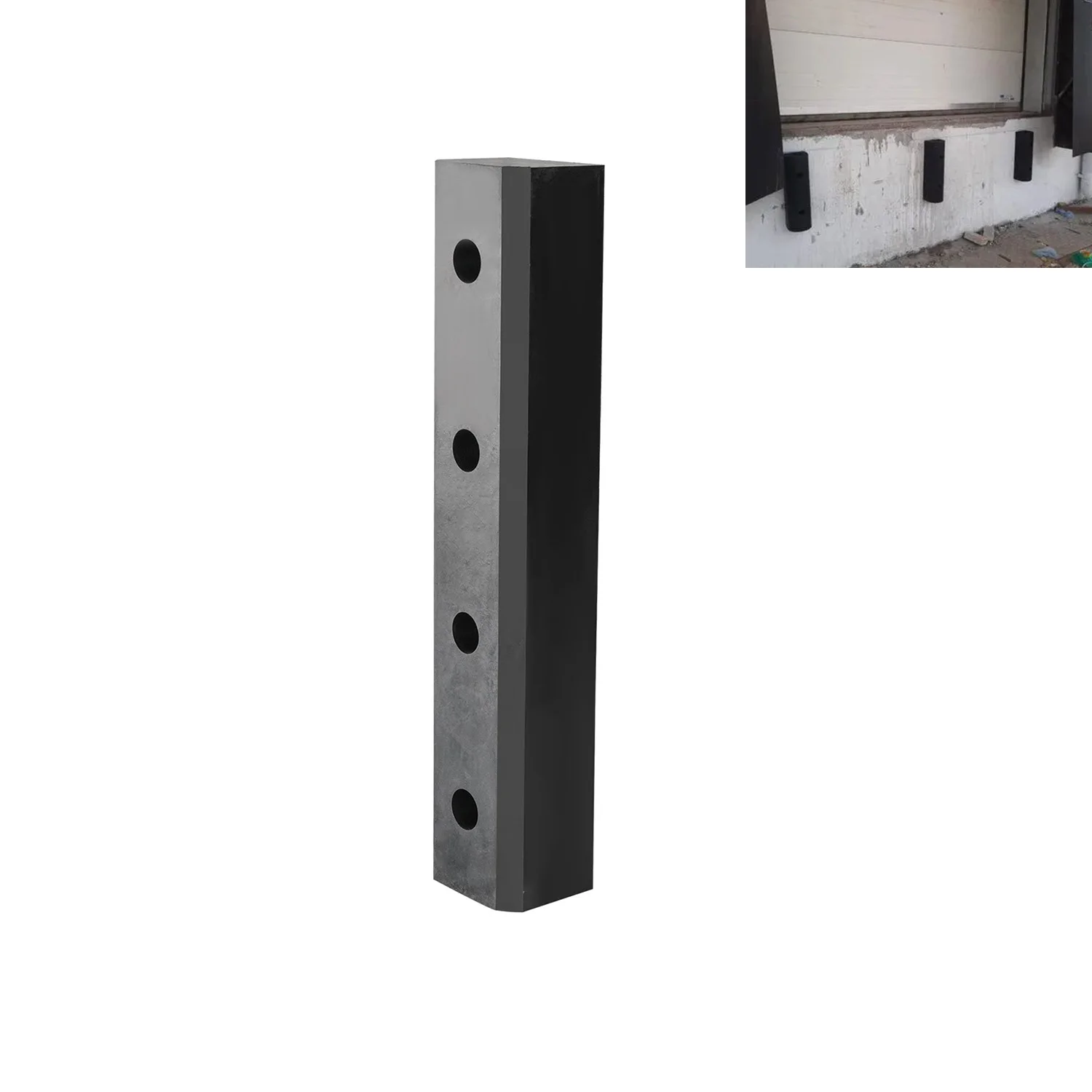 Black Rubber Dock Bumpers Roadway Products