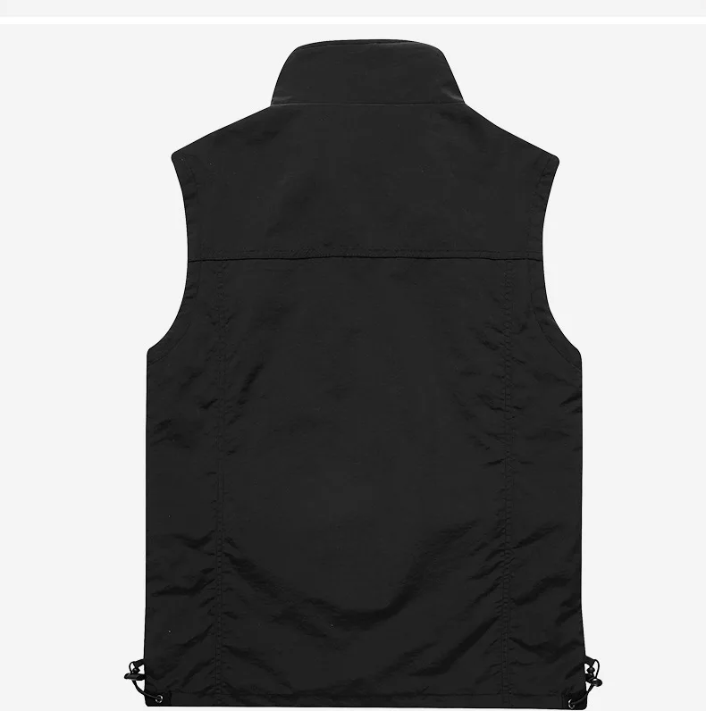 AI-MICH Custom Security Overalls Vest Print Logo Lettering Vest Grid Supports Male and Female Samples Guard Uniform