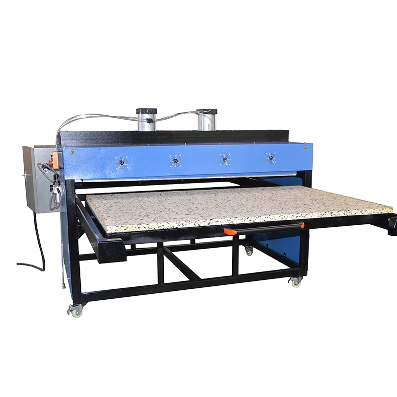 120*150 cm Semi-Automatic Multifunction Wide Large Format Big Heat Press Machines Big for Mouse Pad Fabric Clothing supplier