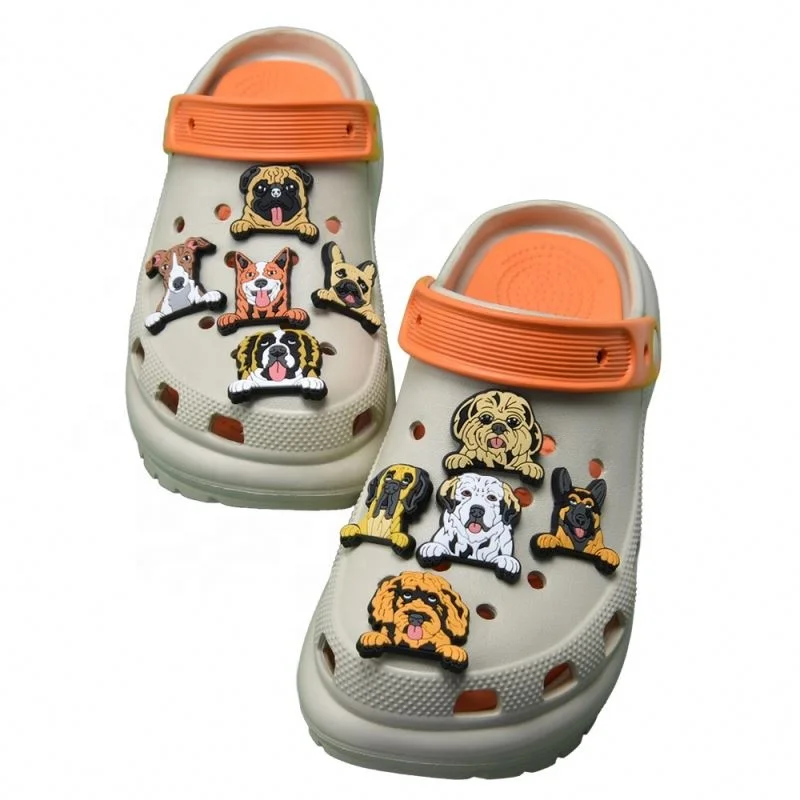 【SS25＊日本未入荷】Puppy Bag Charm 2025 New Arrival Dog Shoe Charms - Anime Cartoon Decorations
