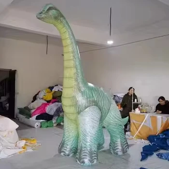 Hot Sale Giant cartoon PVC inflatable dinosaur standing decoration balloon inflatable dinosaur for advertising