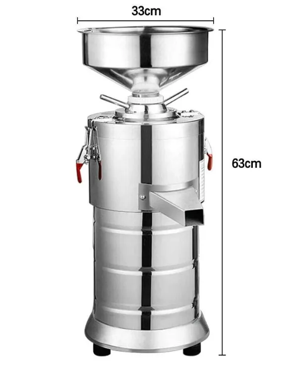Машина для приготовления арахисового масла, электрическая зерновая шлифовальная машина, устройство для приготовления арахисового масла, шлифовальная машина для кунжутного соуса, домашний коммерческий, 110 В, 15 кг/ч, 1100 Вт