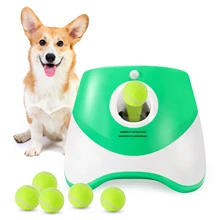 Wholesale Outdoor Pet Automatic Tennis Ball Pet toy ball long shooting range device  Puppy  tennis ball launcher for dog