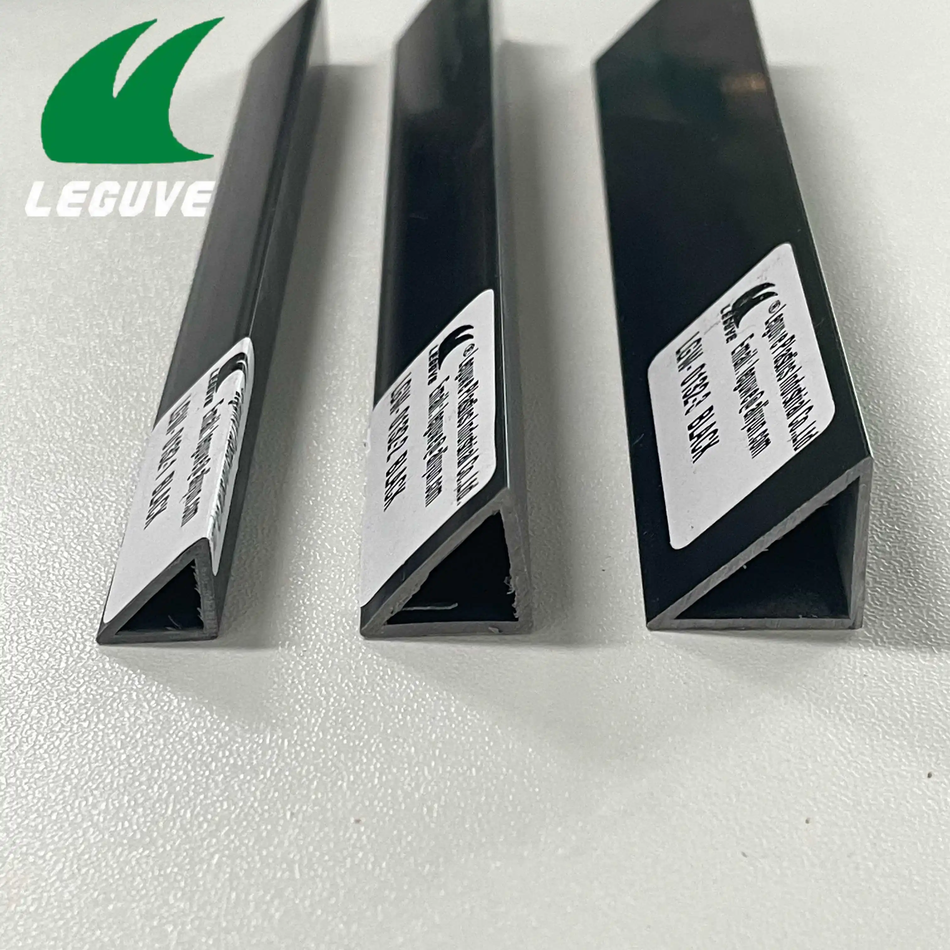 Leguwe Length Customization PVC Triangle Tube Corner Protection Strip Plastic Profiles Product