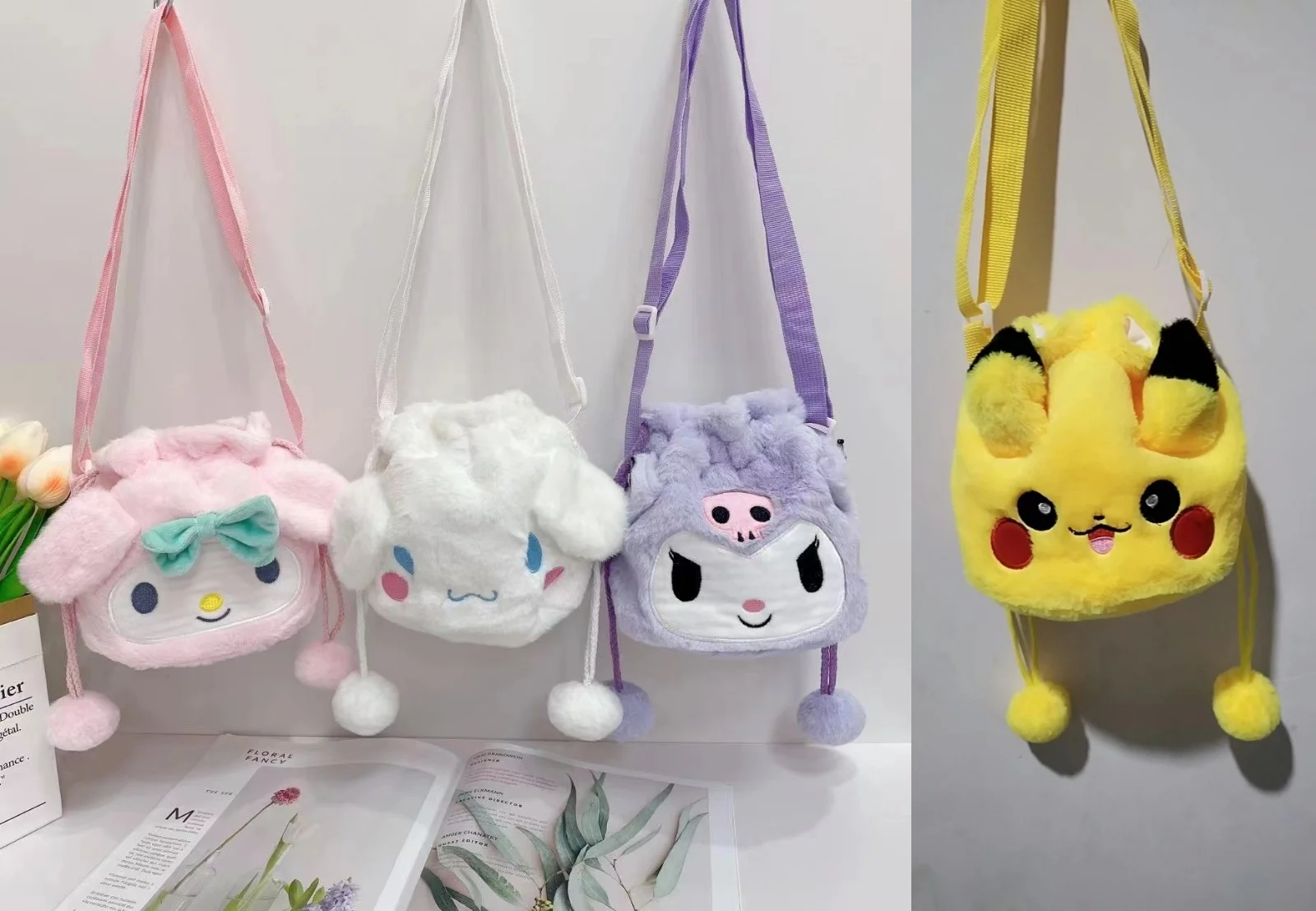 Factory Sanrio Bag My Kuromi Melody Cinnamoroll Stitch Kitty Pikachu