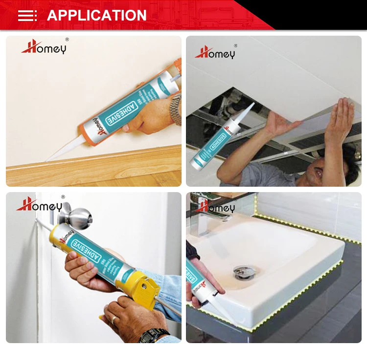 Homey Wholesale Professional Sealant Caulking Gun Adhesive Silicone