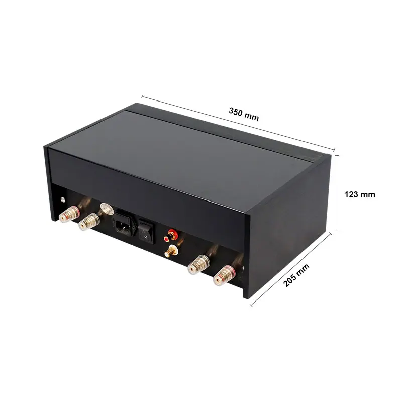 Classic British Quad 405 2 Channels Aluminum Power Amplifier