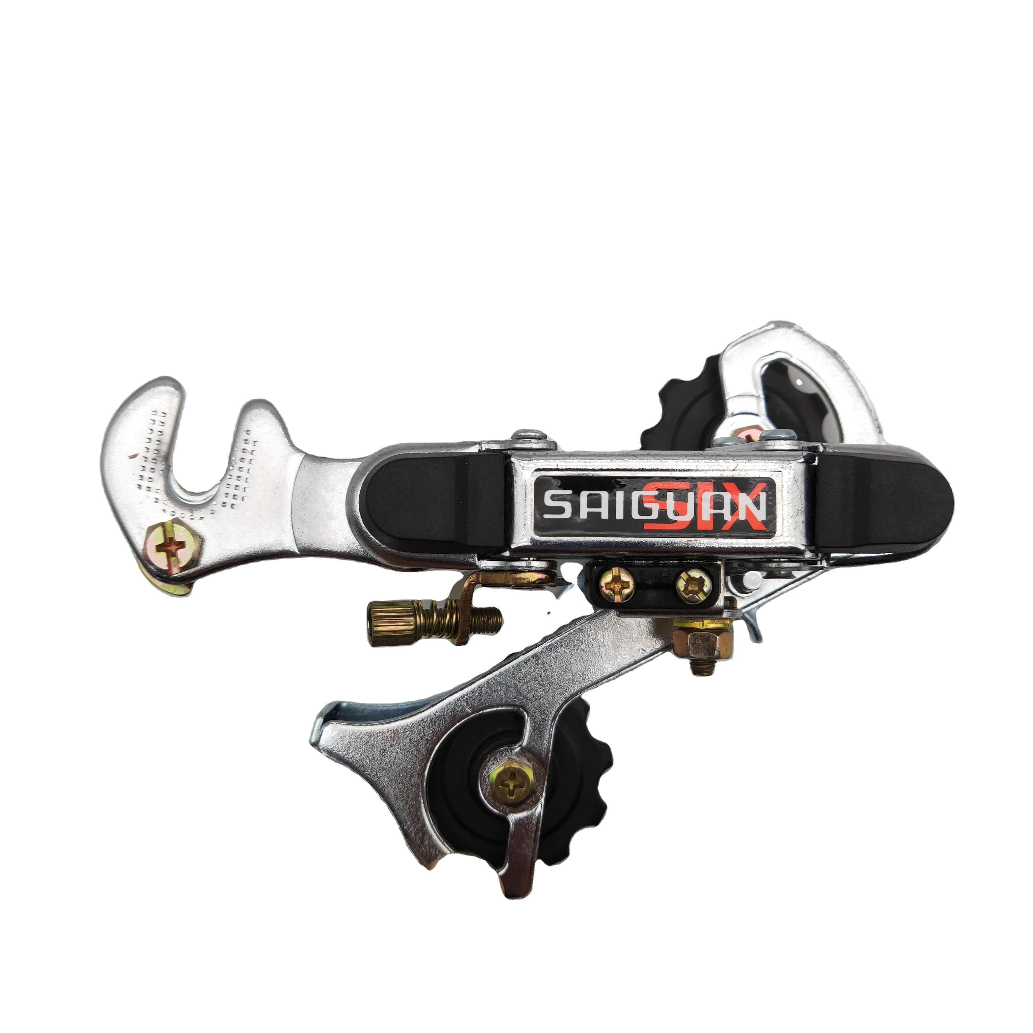 Dérailleur arrière SAIGUAN en acier de type crochet galvanisé à 18