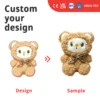 Animale di peluche personalizzato