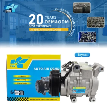 New Auto AC Compressor 4471807502 for Toyota Avanza Vios Rush 1.3 1.5 Aircon 6PK 88310BZ020 Condition