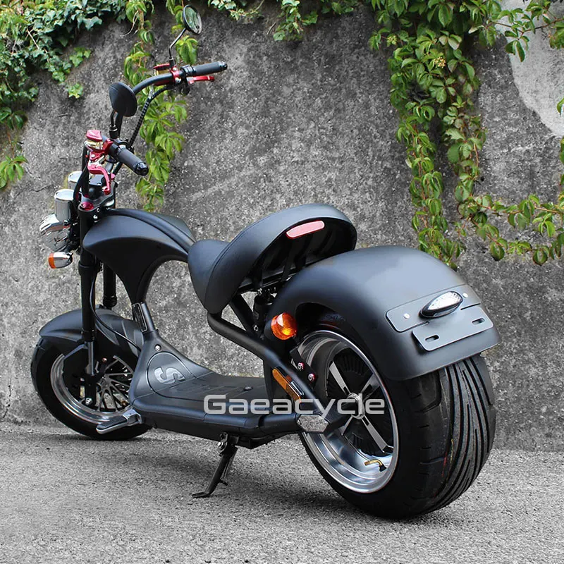 Голландский склад M1 Citycoco 2000 Вт Электрический скутер с сиденьем и литиевой батареей 20 Ач