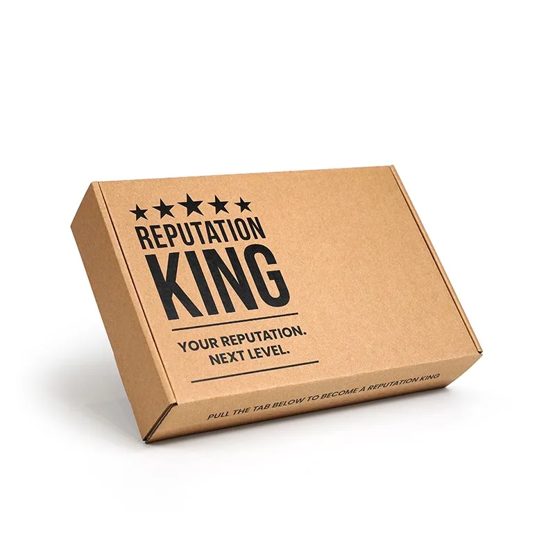 Custom Tear Away Corrugated Mailer Box E-commerce Shipping Box with Easy Open Strip Wholesale