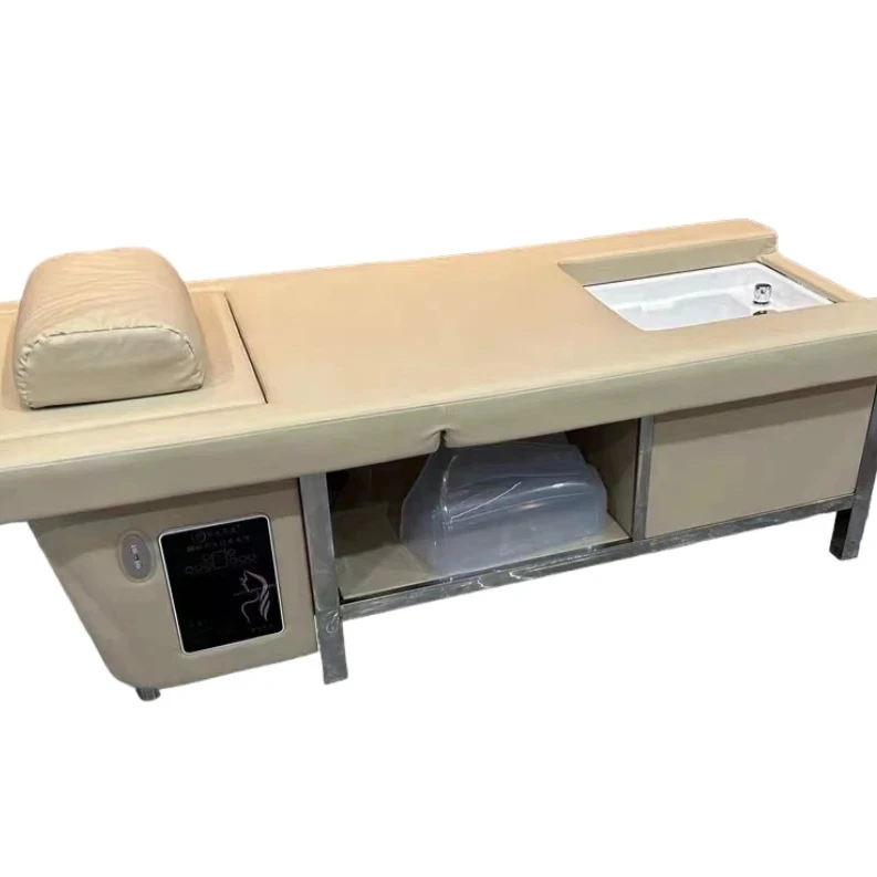 Bomacy Classic Hair Salon Furniture Hair Washing Reclining Salon Shampoo Chair With Basin