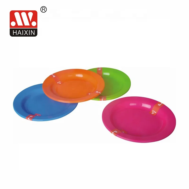 Plastic Food Serving Dinnerware Plastic Plates Unbreakable And Reusable